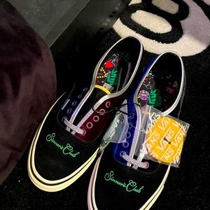 Sinners club Authentic Vans